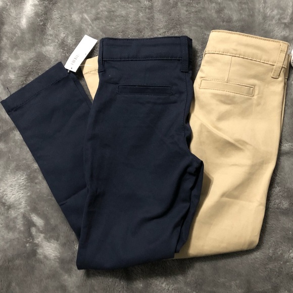 old navy uniform skinny pants